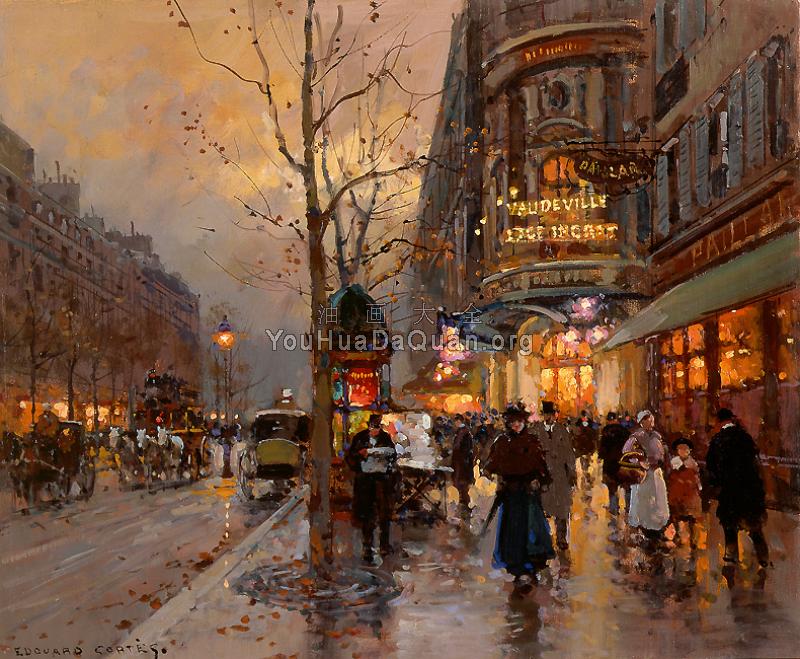 Theatre du Vaudeville - 爱德华·科尔特斯